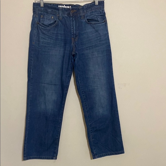 Vintage urban pipeline Men's Blue Jeans straight loose baggy 32X30 Y2K grandpa - Picture 1 of 9